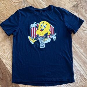 Kids Under Armour Steph Curry Navy Blue Graphic T-Shirt